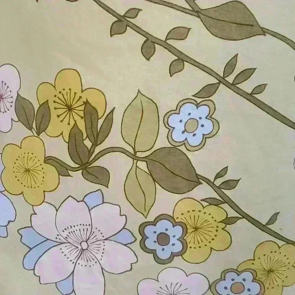 FAITH Love PASSION Retro Floral Print Micro Mini Skirt sz 7 - Picture 2 of 9